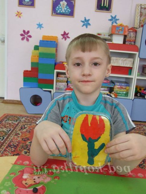 Листівка з пластиліну 