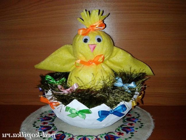 Пасхальне курча своїми руками