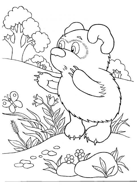 Розмальовка. Вінні-Пух