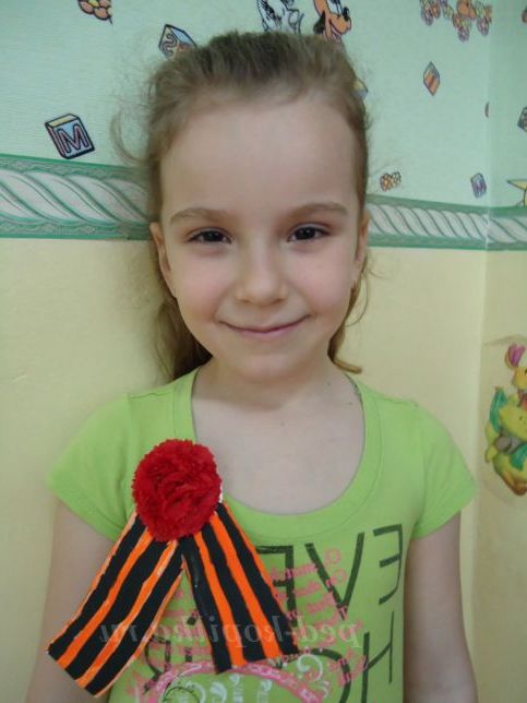 Вироби для дошкільнят до 9 травня