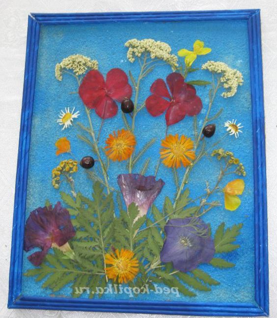 Картина «Літній букет» своїми руками