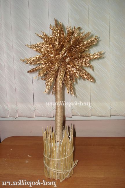 Осіннє дерево з природного матеріалу своїми руками