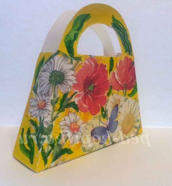 Сумочка для подарунків своїми руками