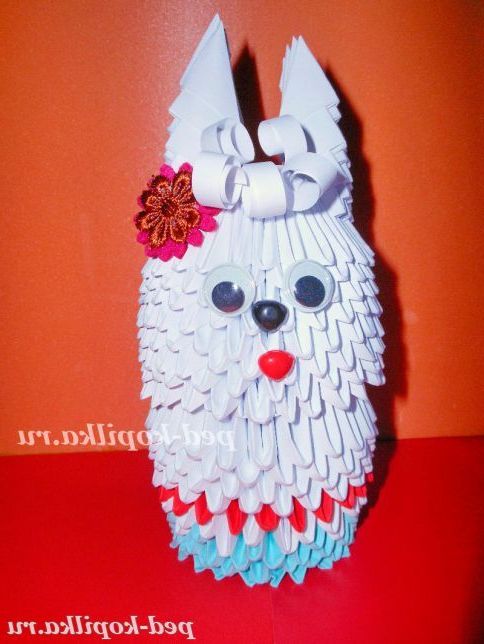 Модульне орігамі. Зайчик