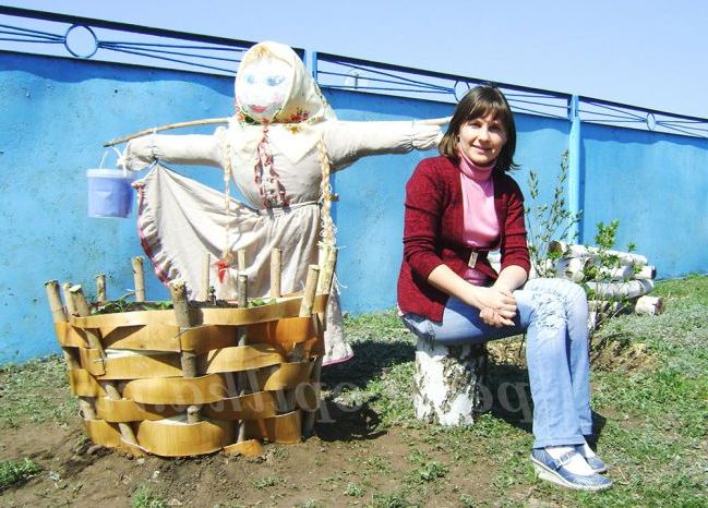Клумба на шкільному подвір'ї своїми руками