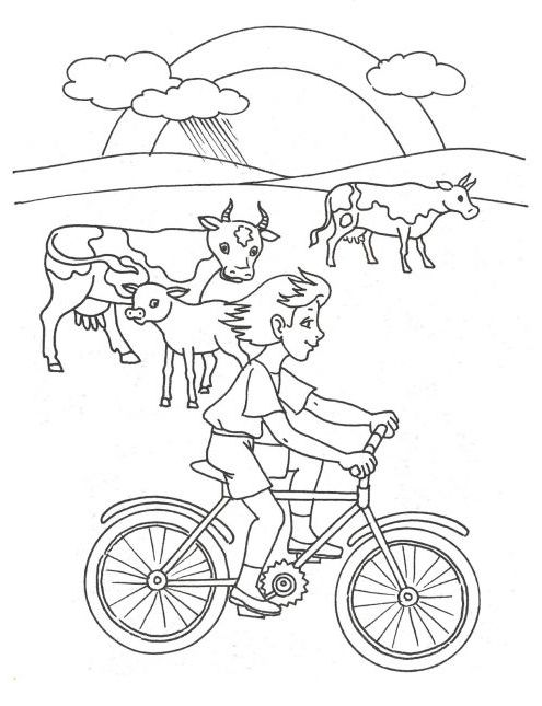 Розмальовка. Літо