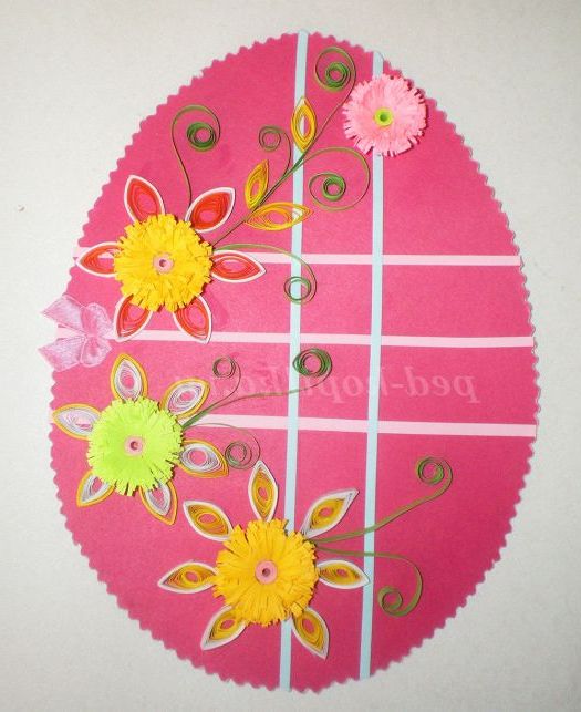 Великодня листівка своїми руками