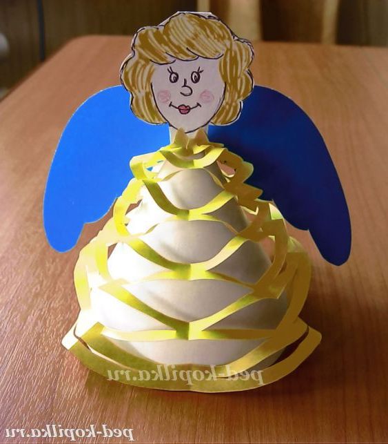 Різдвяний янгол своїми руками