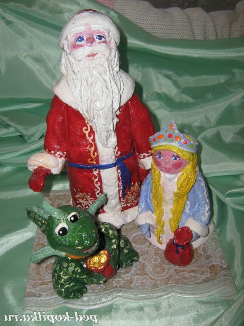 Дід Мороз, Снігуронька та Дракоша