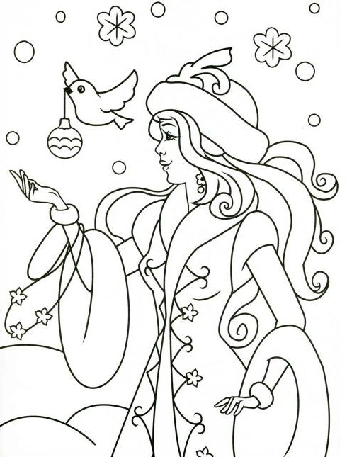 Зимова розмальовка