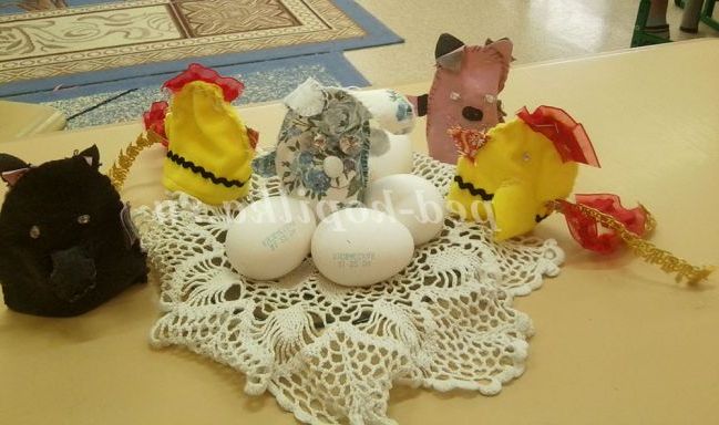 Вироби до Великодня в дитячому садку