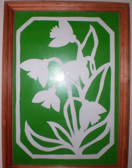 Витинанка до 8 березня