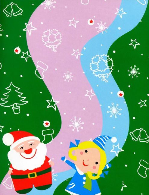 Шаблон. Новорічна аплікація