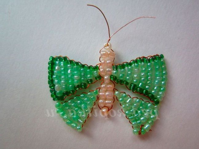Метелик з бісеру своїми руками