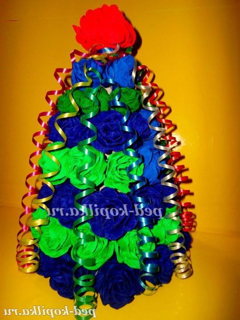 Новорічна ялинка своїми руками