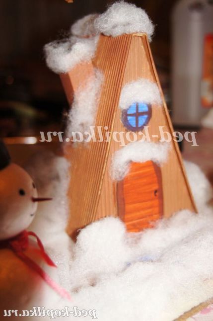 Зимовий будиночок своїми руками