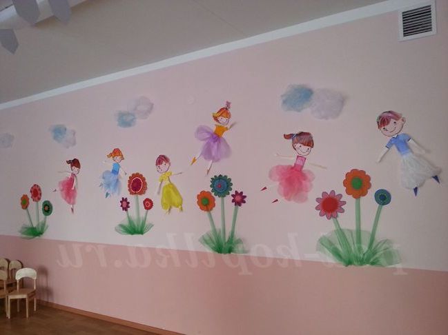 Оформлення музичної зали в ДНЗ до свят