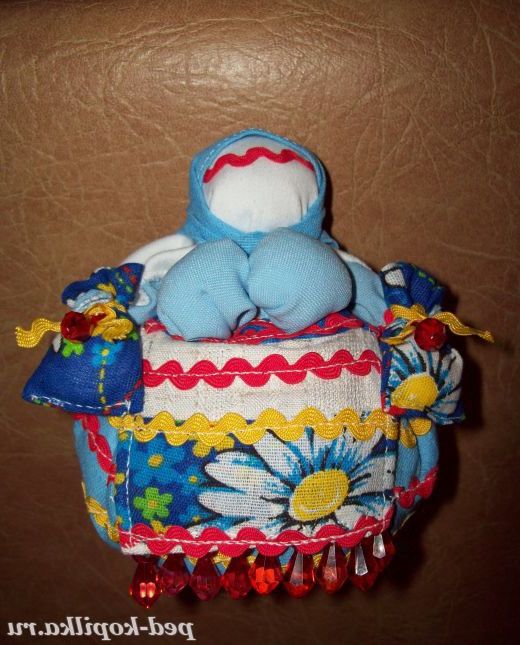 Оберіг лялька Кубушка - травниця