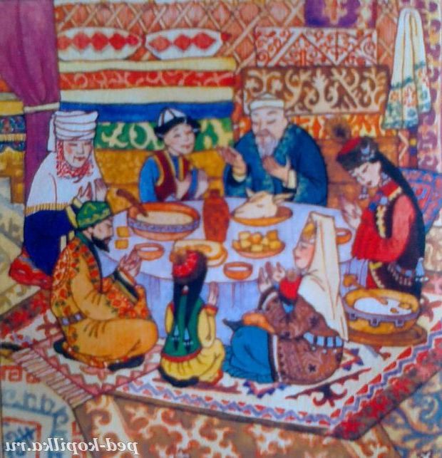 Святковий дастархан (стіл)