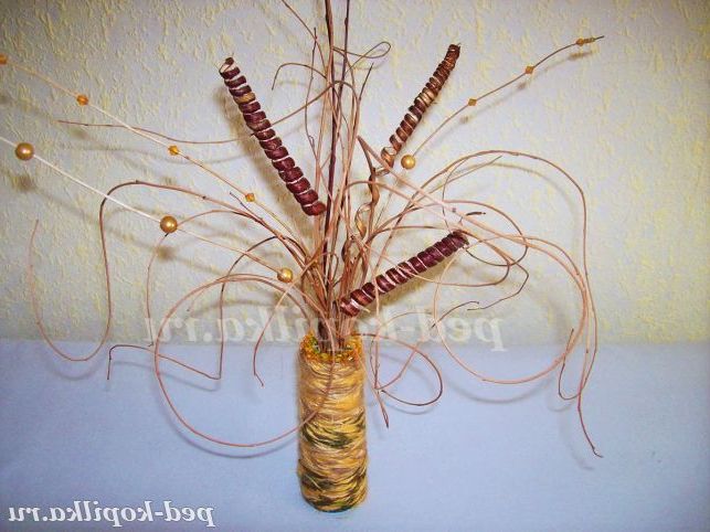 Букет з природного матеріалу своїми руками