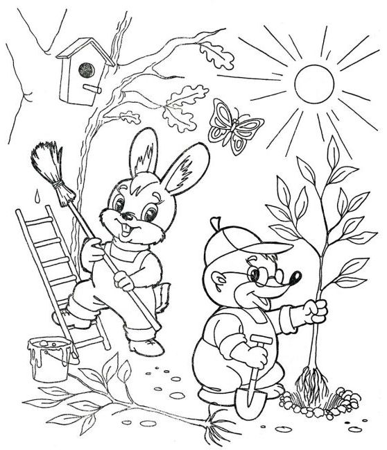 Весняна розмальовка