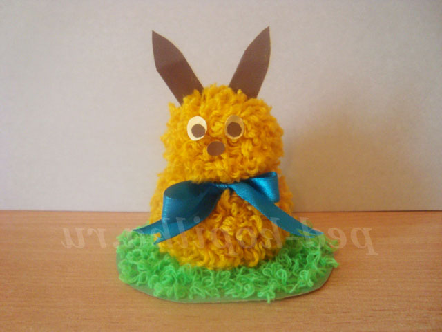 Іграшки з помпонів своїми руками