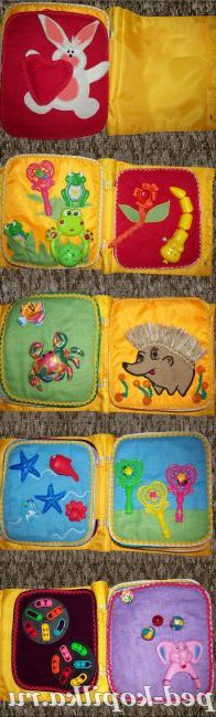 Розвиваюча м'яка книга