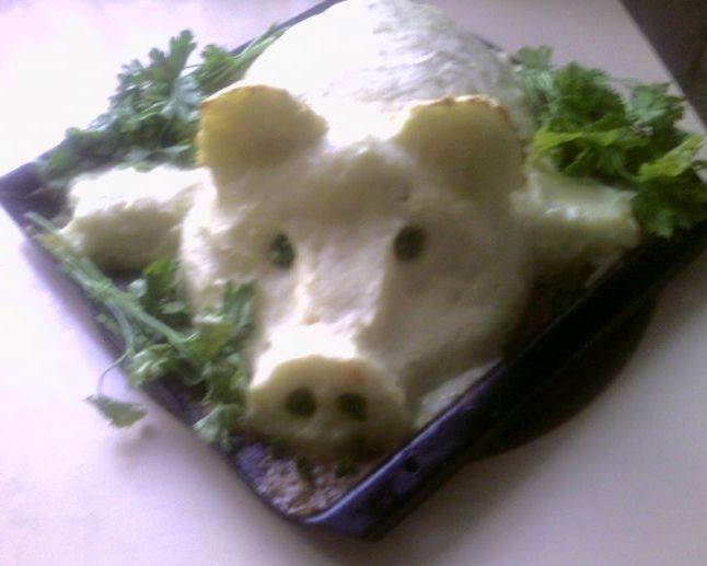 Святкове блюдо. Порося