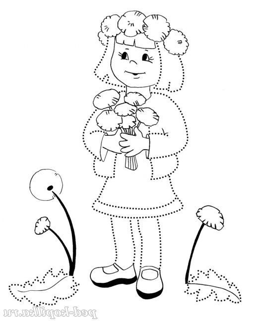 Весняна розмальовка для дітей