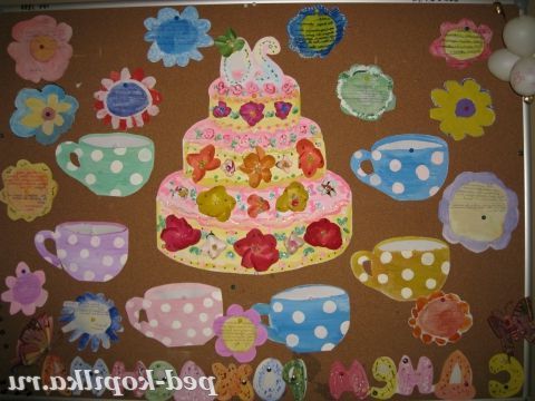 Оформлення куточка на ювілей прогімназії.