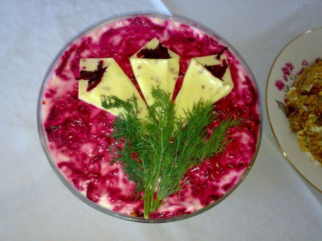 Салати до свята. Фото