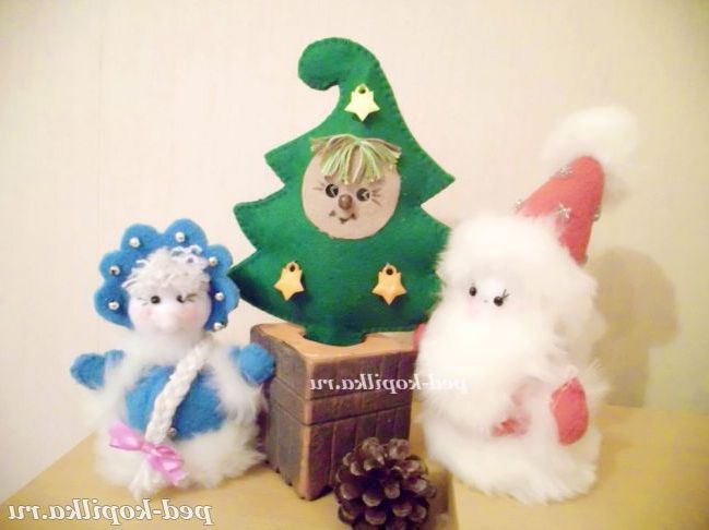 Новорічні сувеніри своїми руками