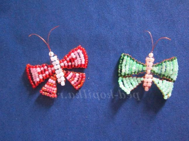 Метелики з бісери