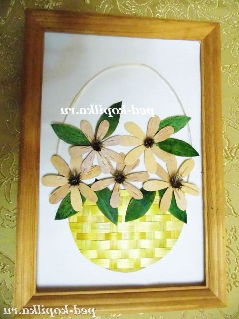 Аплікація з природного матеріалу