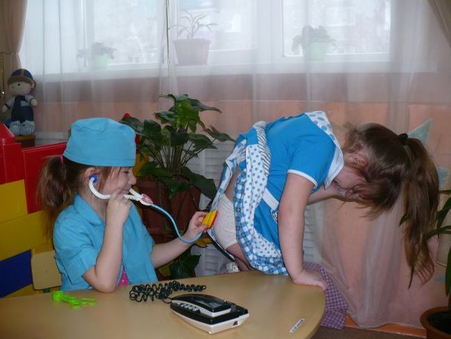 Рольові ігри в дитячому садку