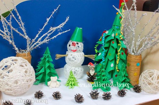 Зимові вироби в дитячому садку