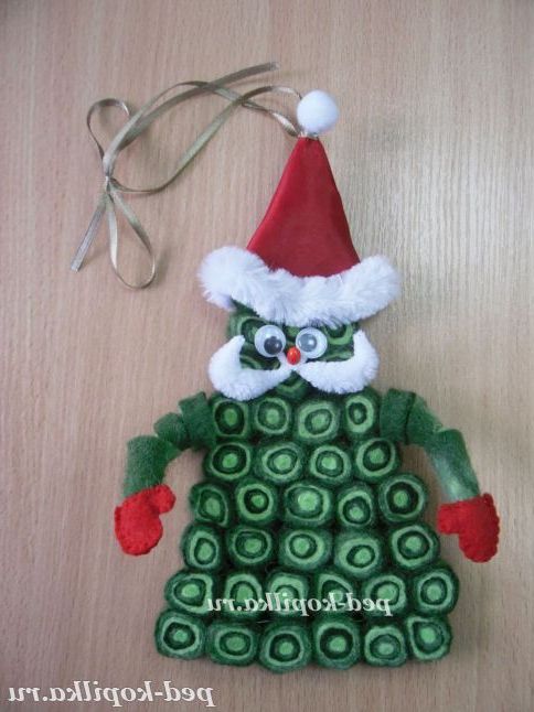 Мокре валяння з вовни. Новорічна іграшка