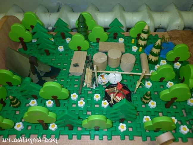 Макет в дитячому садку 