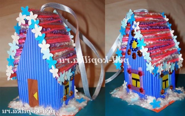 Новорічна іграшка пряниковий будиночок своїми руками