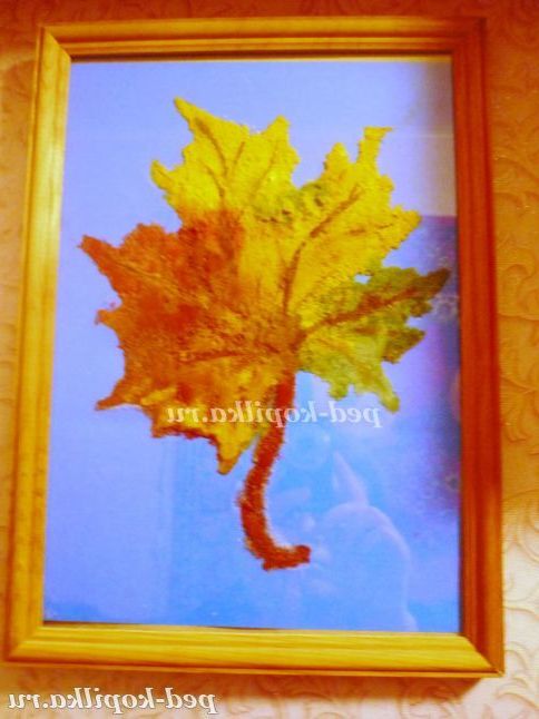 Кленовий лист своїми руками