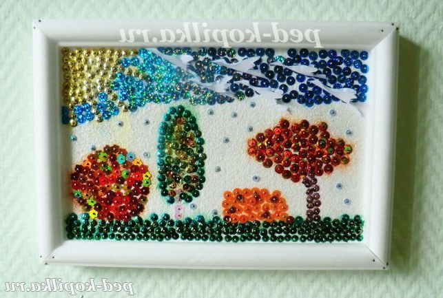 Картина по темі Осінь своїми руками