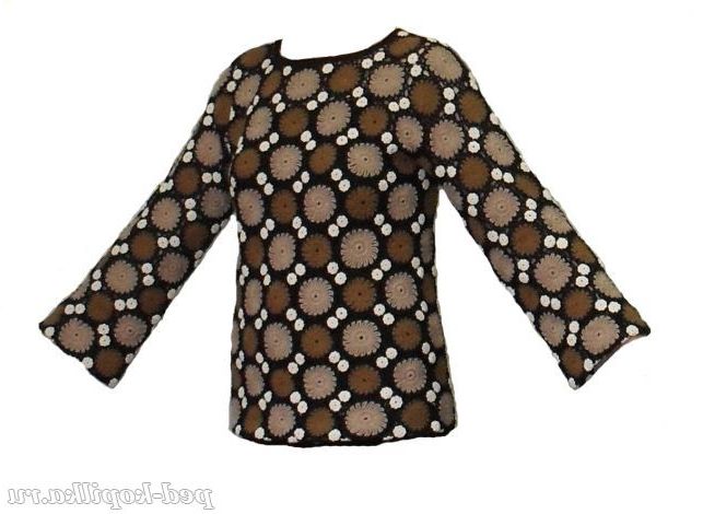 Кофточка гачком своїми руками