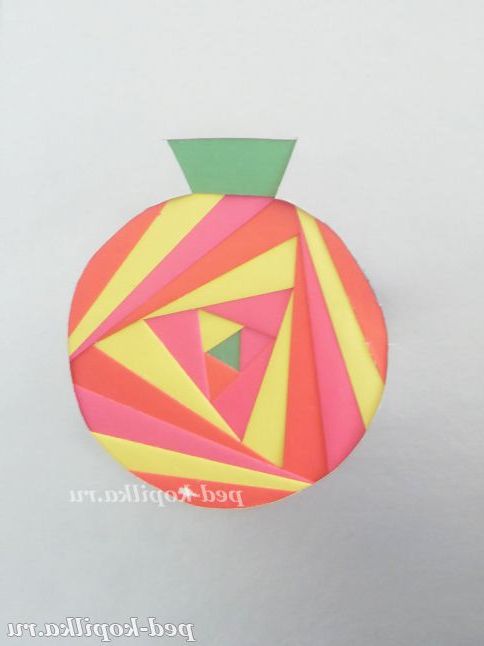 Айріс фолдінга. Ялинкова куля