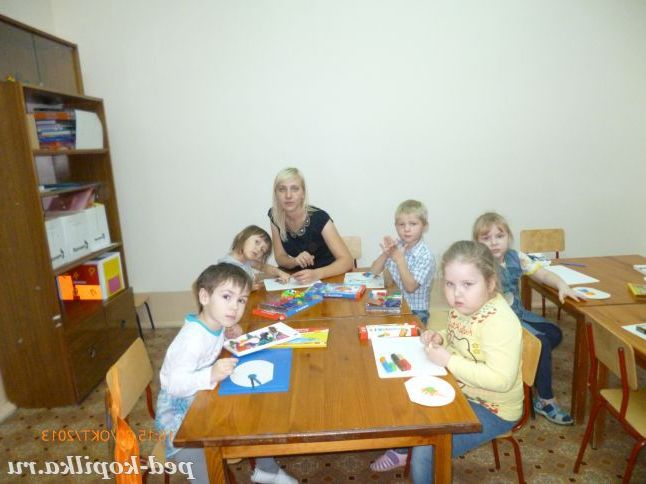 урок ліплення з дітьми 4-х років