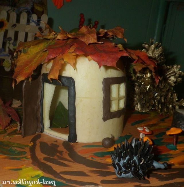 Хатинка з кабачка