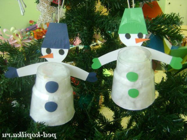 Веселі сніговички