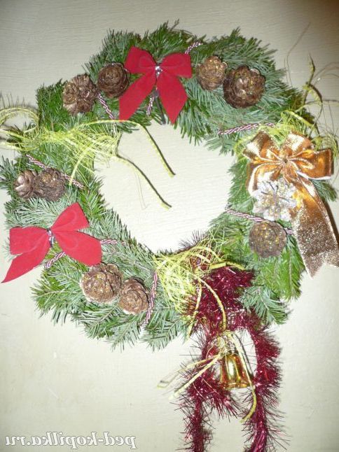 Різдвяний вінок своїми руками