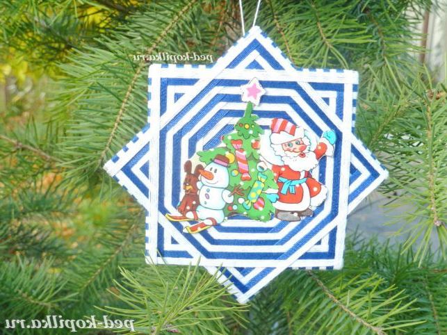 Ялинкова прикраса своїми руками