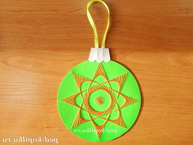 Ялинкова куля своїми руками