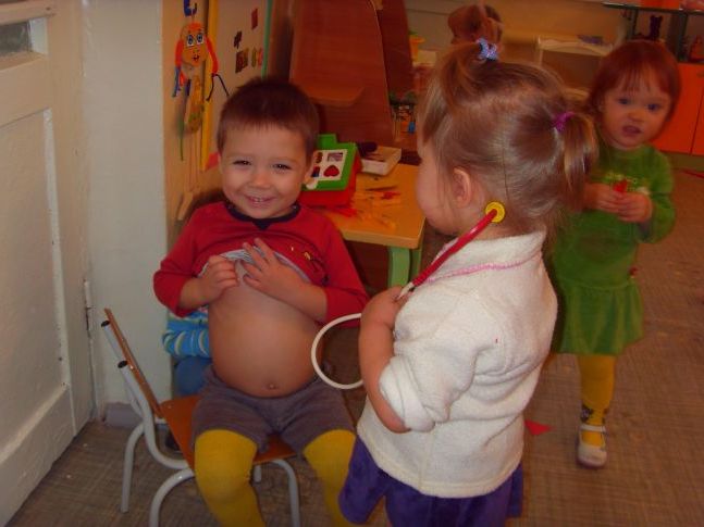 Рольові ігри в дитячому садку